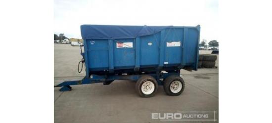 Marston Twin Axle Draw Bar Grain Trailer