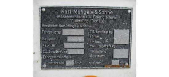 Mengele Maismühle, Typ Garbus Mark 25,